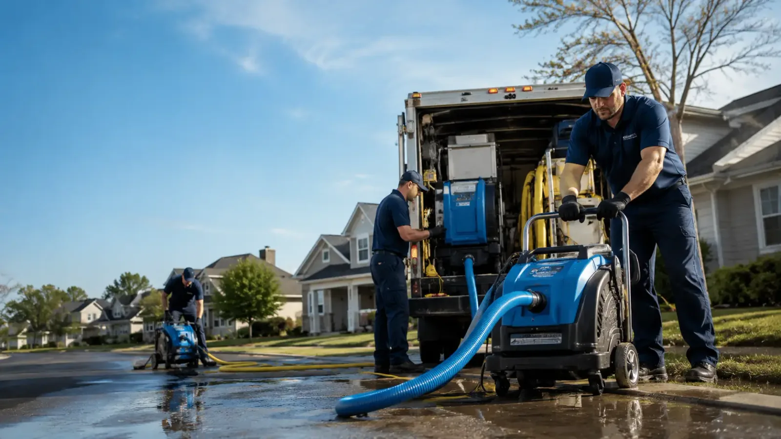 Flood Damage Cleanup in Sharon Center, OH